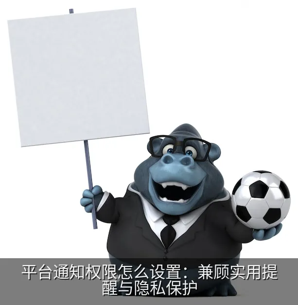 平台通知权限怎么设置：兼顾实用提醒与隐私保护