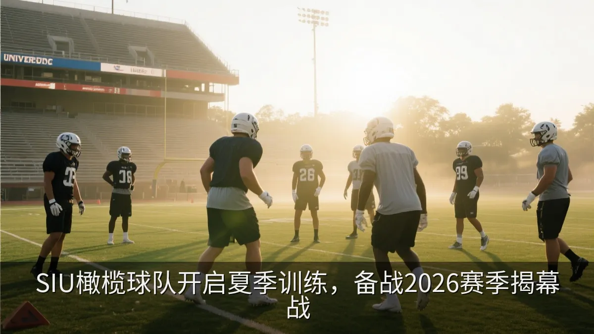 SIU橄榄球队开启夏季训练，备战2026赛季揭幕战