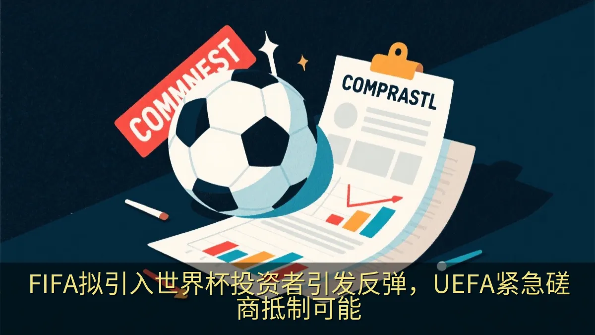 足球与商业文件象征赛事商业化争议