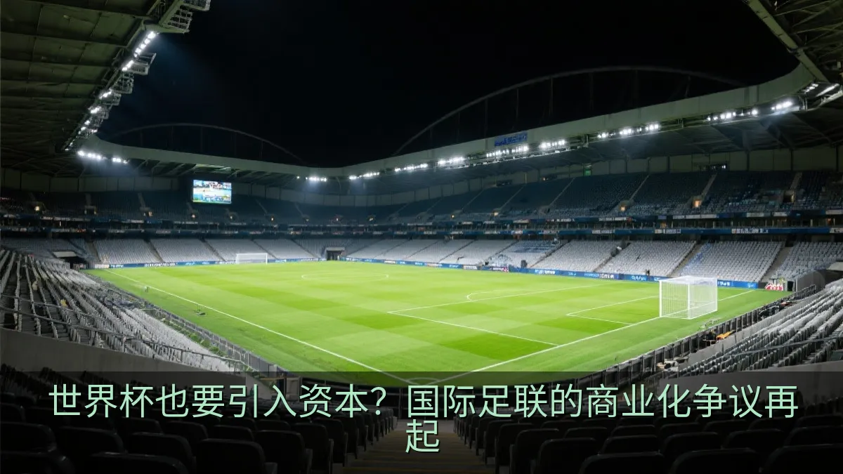 世界杯也要引入资本？国际足联的商业化争议再起